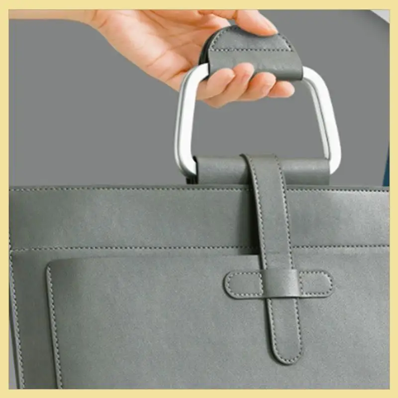 TTKK-A4 Leather Document Bag Envelope Document Holder Quality PU Leather Document Pouch Document Organizer File Bag
TTKK-A4 Leather Document Bag Envelope Document Holder Quality PU Leather Document Pouch Document Organizer File Bag