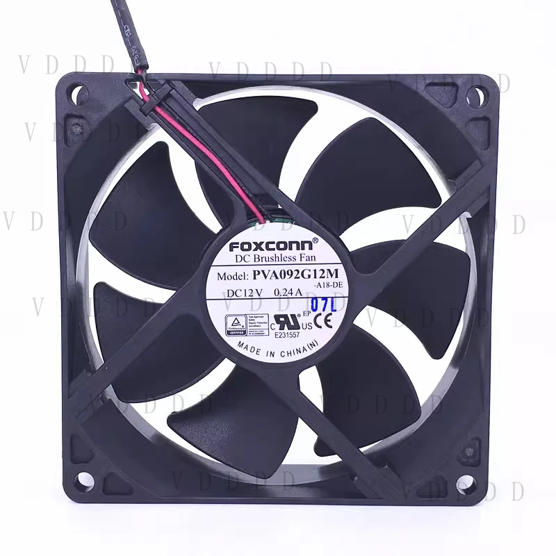 LL FOR 1PCS FOXCONN PVA092G12M DC12V 0.24A 2-wire chassis fan
LL FOR 1PCS FOXCONN PVA092G12M DC12V 0.24A 2-wire chassis fan