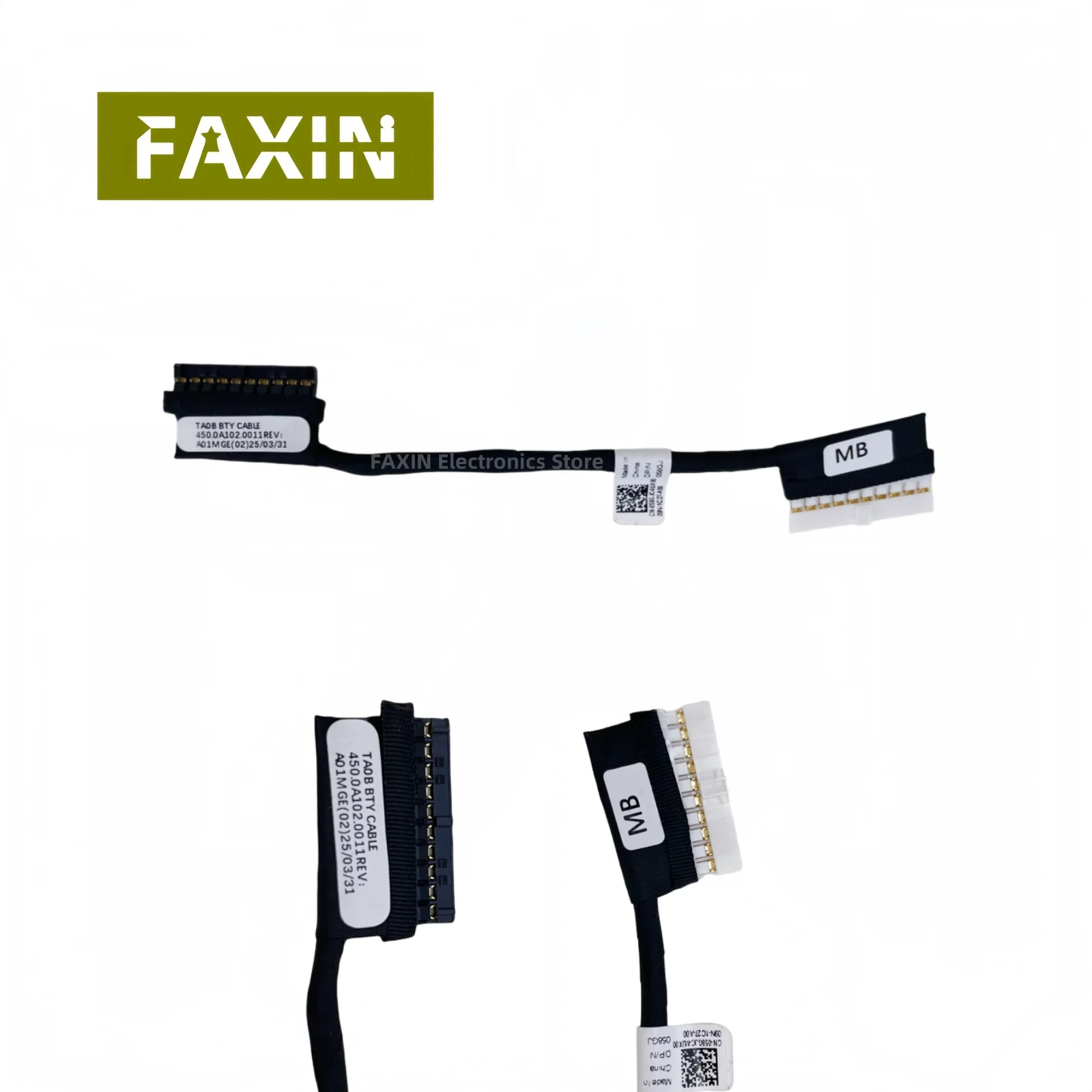 For Dell Latitude 3480 3580 3488 E3480 E3580 P79G Battery Connection Cable 058GJC 450.0A102.0011
For Dell Latitude 3480 3580 3488 E3480 E3580 P79G Battery Connection Cable 058GJC 450.0A102.0011