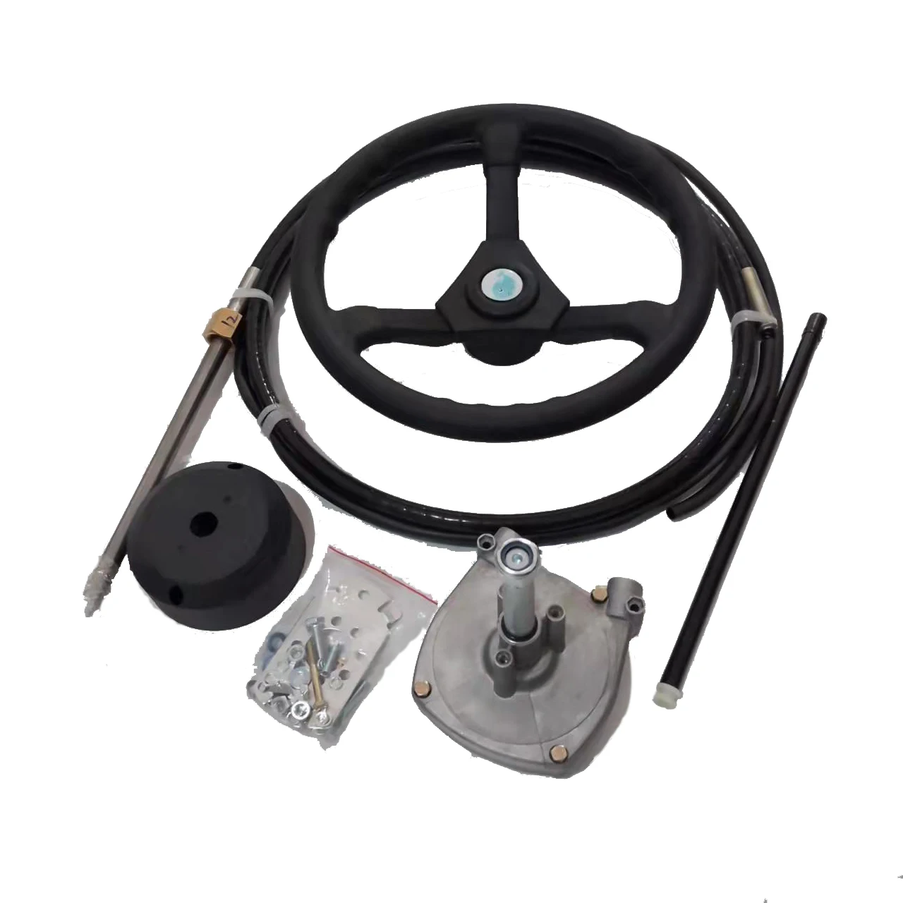 Marine Grade Stainless Steel Sport Steering Wheel System For Boat & Ship Used For Forward Reversing
Marine Grade Stainless Steel Sport Steering Wheel System For Boat & Ship Used For Forward Reversing