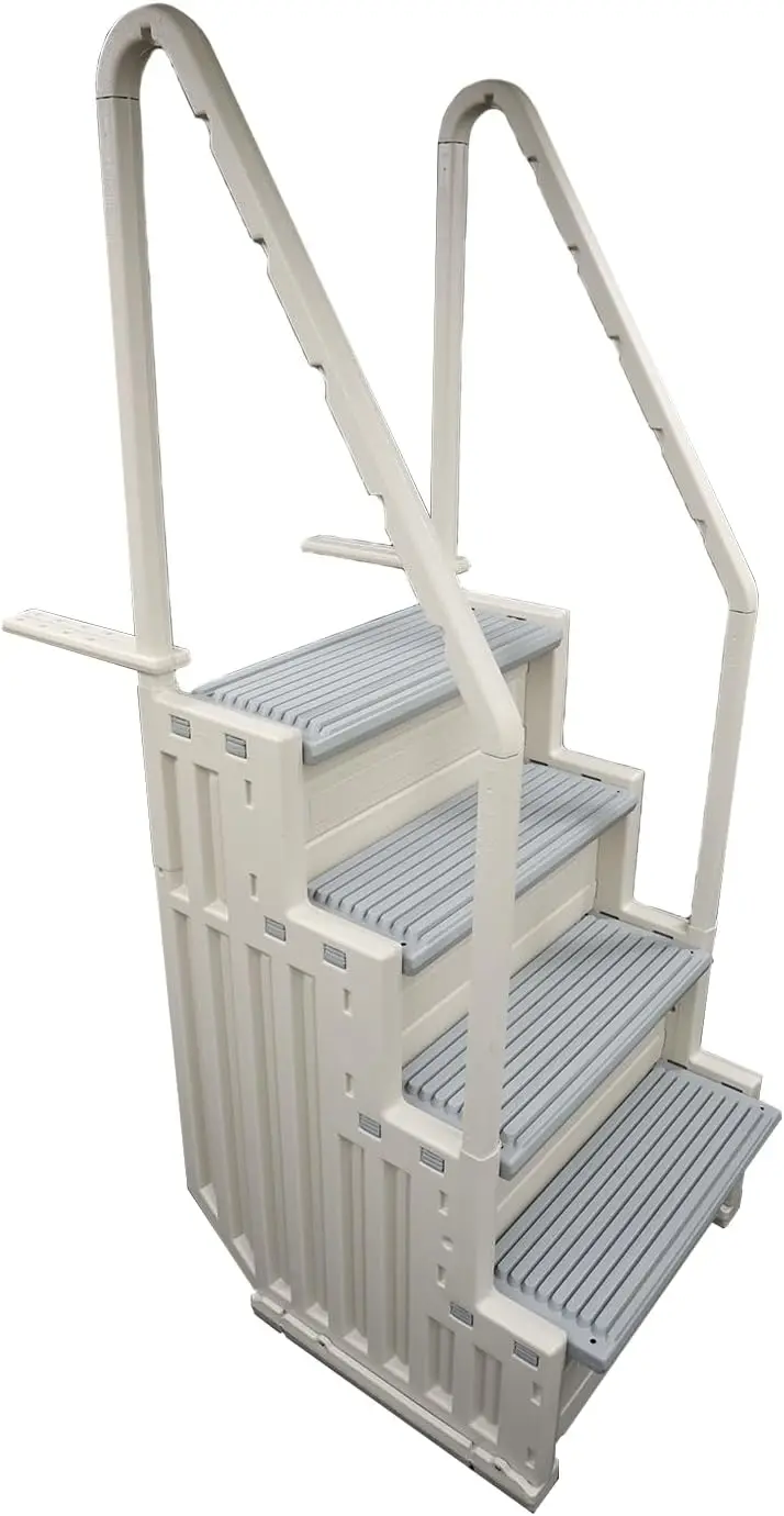 Plastics Step-1X: Sturdy Above Ground Entry System with Dual Handrails and Slip-Resistant Steps, Easy Installation, Supports up
Plastics Step-1X: Sturdy Above Ground Entry System with Dual Handrails and Slip-Resistant Steps, Easy Installation, Supports up