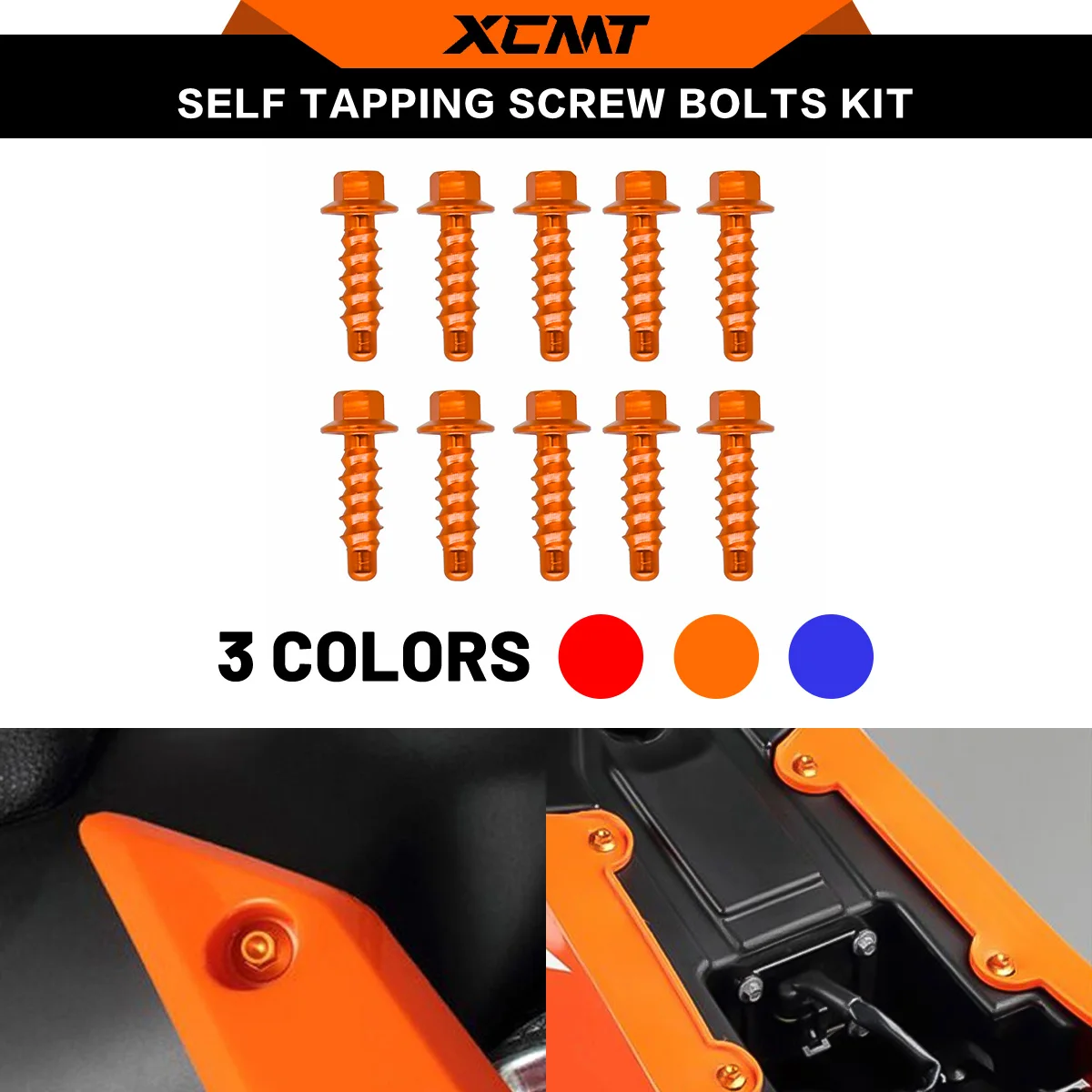 10Pcs CNC Motorcycle Self Tapping Screw Bolt Kit For KTM SX SXF XC XCW XCF EXC EXCF 125-530 2004-2024 Motocross Accessories
10Pcs CNC Motorcycle Self Tapping Screw Bolt Kit For KTM SX SXF XC XCW XCF EXC EXCF 125-530 2004-2024 Motocross Accessories