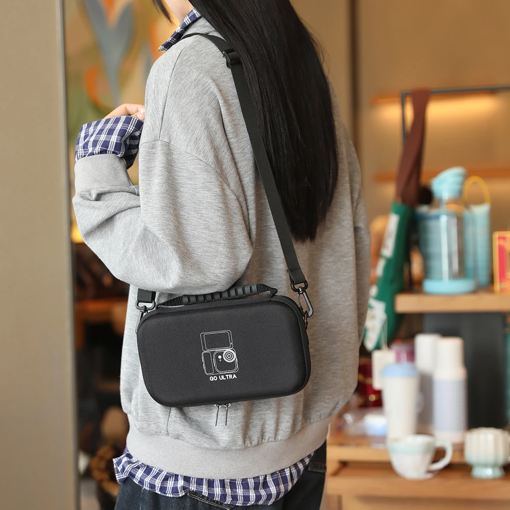 Carrying Case for Insta360 GO Ultra, Travel Storage Bag PU Organizer Case Hard Protective Cover Shell Box for Osmo Nano Camera
Carrying Case for Insta360 GO Ultra, Travel Storage Bag PU Organizer Case Hard Protective Cover Shell Box for Osmo Nano Camera