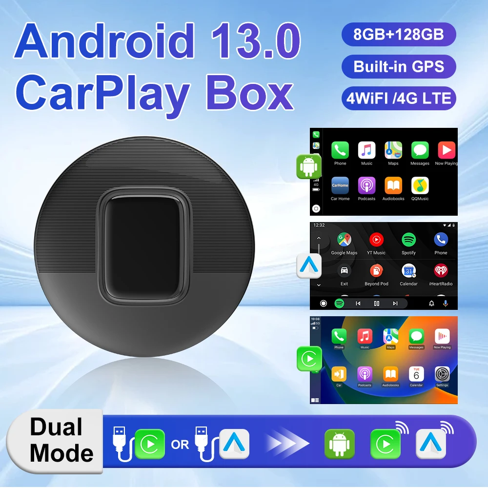 Carivio 2026 CarPlay Ai Box Plus 8+128G Android 13 с беспроводным Android Auto и CarPlay, 8/4-ядерный процессор QCM6125 для VW Audi Kia Fiat
Carivio 2026 CarPlay Ai Box Plus 8+128G Android 13 с беспроводным Android Auto и CarPlay, 8/4-ядерный процессор QCM6125 для VW Audi Kia Fiat
