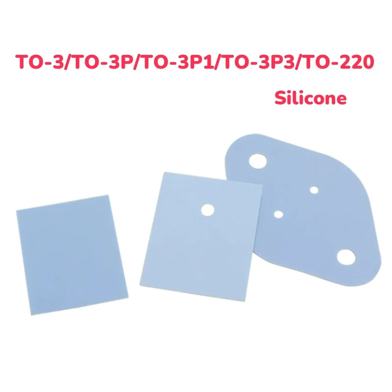 TO-3/TO-3P/TO-3P1/TO-3P3/TO-220 Silicone Insulation Pads Sheet Insulation Thermal Washer
TO-3/TO-3P/TO-3P1/TO-3P3/TO-220 Silicone Insulation Pads Sheet Insulation Thermal Washer