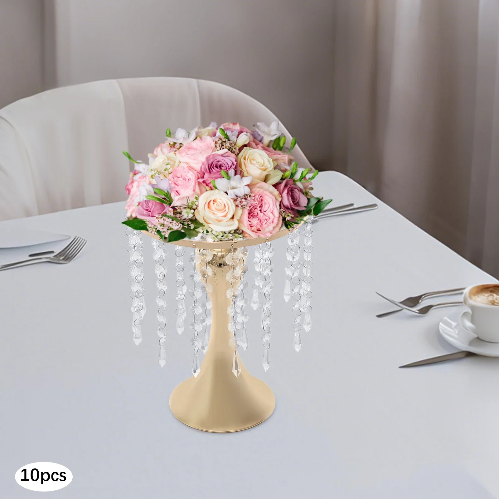 10 Flower Stands, Crystal Flower Stand, Flower Display Rack
10 Flower Stands, Crystal Flower Stand, Flower Display Rack