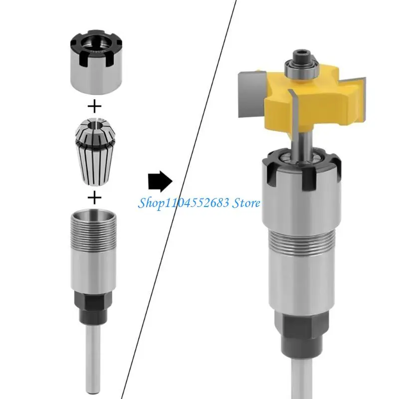 Y6gd holder holder extender адаптер преобразование дюйма и 1/4 дюймового маршрутизатора харна
Y6gd holder holder extender адаптер преобразование дюйма и 1/4 дюймового маршрутизатора харна