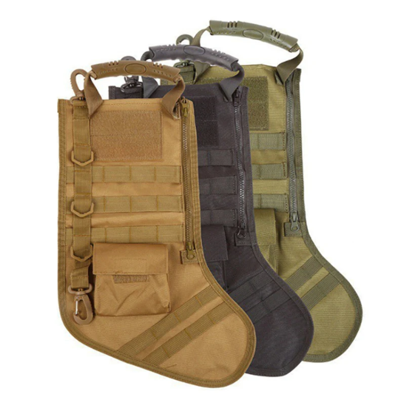 Tactical Molle Christmas Stocking Magazine Dump Drop Pouch Outdoor Hunting Storage Bag Xmas Gift Socks Pouch EDC Pack
Tactical Molle Christmas Stocking Magazine Dump Drop Pouch Outdoor Hunting Storage Bag Xmas Gift Socks Pouch EDC Pack