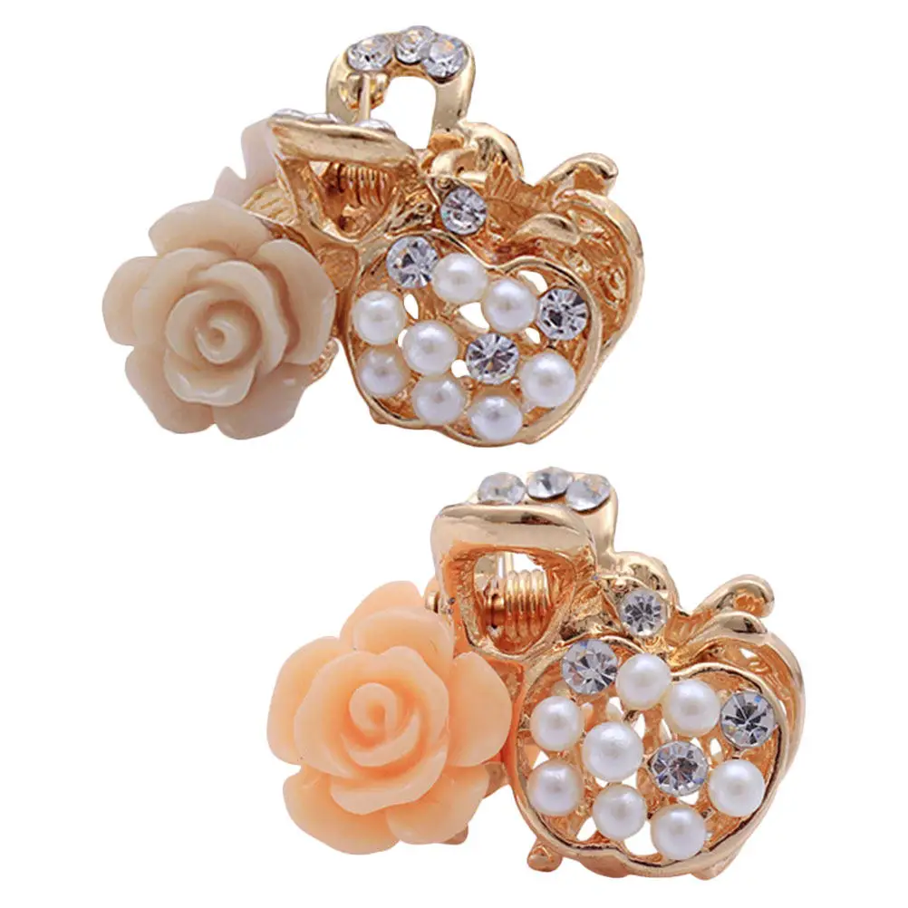 2Pcs Mini Hair Claw Alloy Hair Clip Delicate Small Hairpin for Women Girls Daily Use Wedding Party Banquet Fashion Headdress
2Pcs Mini Hair Claw Alloy Hair Clip Delicate Small Hairpin for Women Girls Daily Use Wedding Party Banquet Fashion Headdress