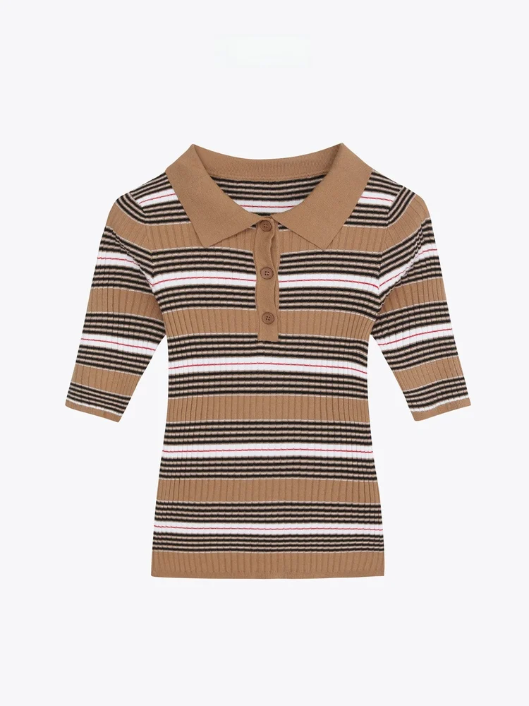 Женский топ FORNIYOYO Miu Sle mid Sve Slim Fit из трикотажа в полоску, модный, с цветовыми блоками, для повседневной носки
Женский топ FORNIYOYO Miu Sle mid Sve Slim Fit из трикотажа в полоску, модный, с цветовыми блоками, для повседневной носки