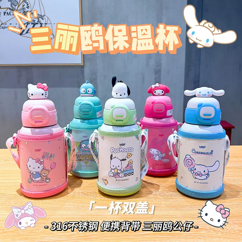 Детский термос Sanrio, соломинка из нержавеющей стали 316, чашка для горячей воды, детский сад, путешествия, школа, чайник, рулон корицы, безопасность
Детский термос Sanrio, соломинка из нержавеющей стали 316, чашка для горячей воды, детский сад, путешествия, школа, чайник, рулон корицы, безопасность