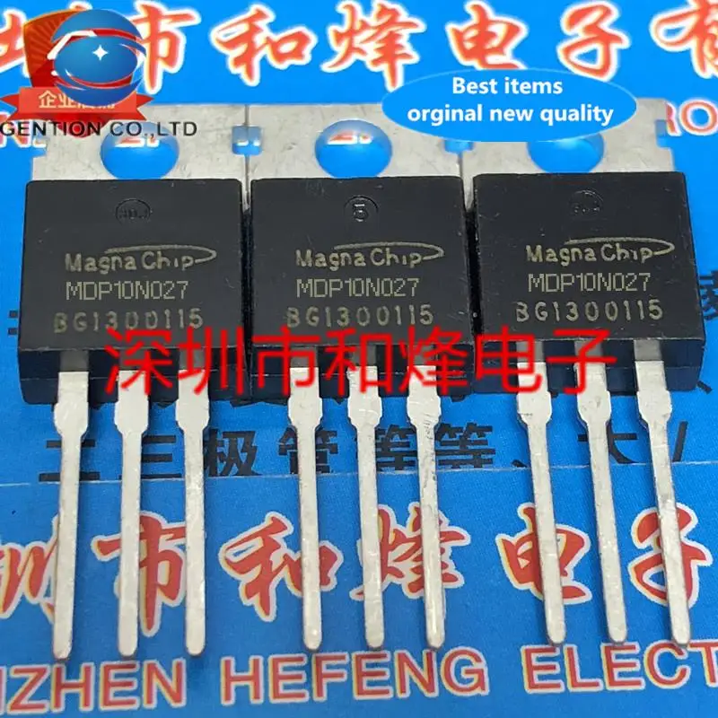 10pcs 100% orginal new MDP10N027 120A 100V high current controller MOS field effect transistor TO-220
10pcs 100% orginal new MDP10N027 120A 100V high current controller MOS field effect transistor TO-220