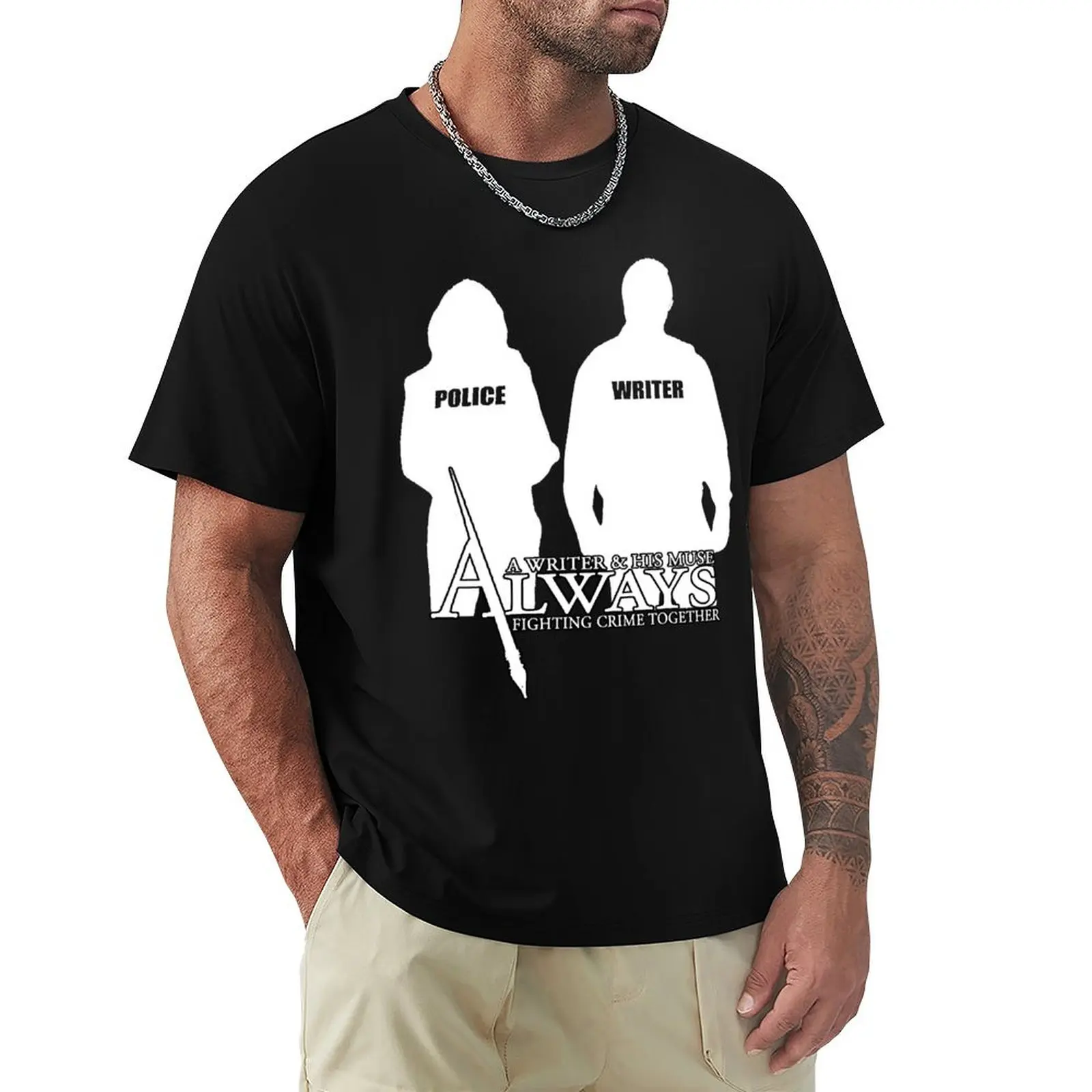Funny Gift For Castle Beckett Richard Kate Caskett Cute Piture Gifts For Fan T-Shirt sublime cute tops Men's t-shirt
Funny Gift For Castle Beckett Richard Kate Caskett Cute Piture Gifts For Fan T-Shirt sublime cute tops Men's t-shirt