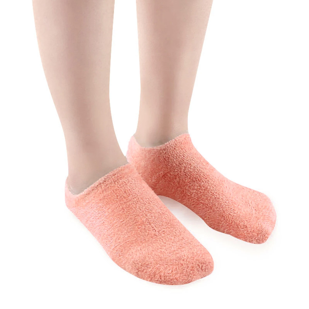 1Pair Moisturizing Socks Hydrating Gel Heel Protectors Cracked Smooth Soft Feet Overnight Treatment Non-Slip Sole
1Pair Moisturizing Socks Hydrating Gel Heel Protectors Cracked Smooth Soft Feet Overnight Treatment Non-Slip Sole