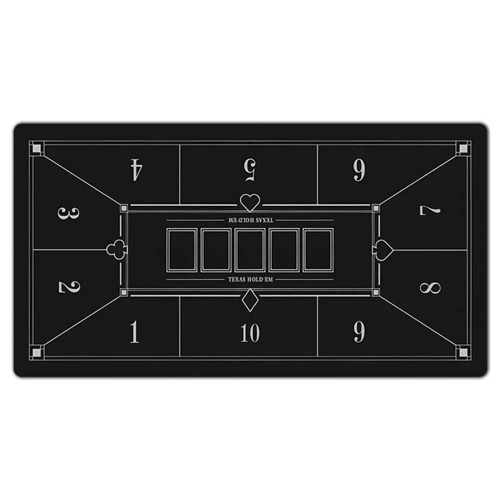 Game Table Mat Roulette Rubber Game Table Mat Party Chess and Card Game Table Mat Entertainment Accessories