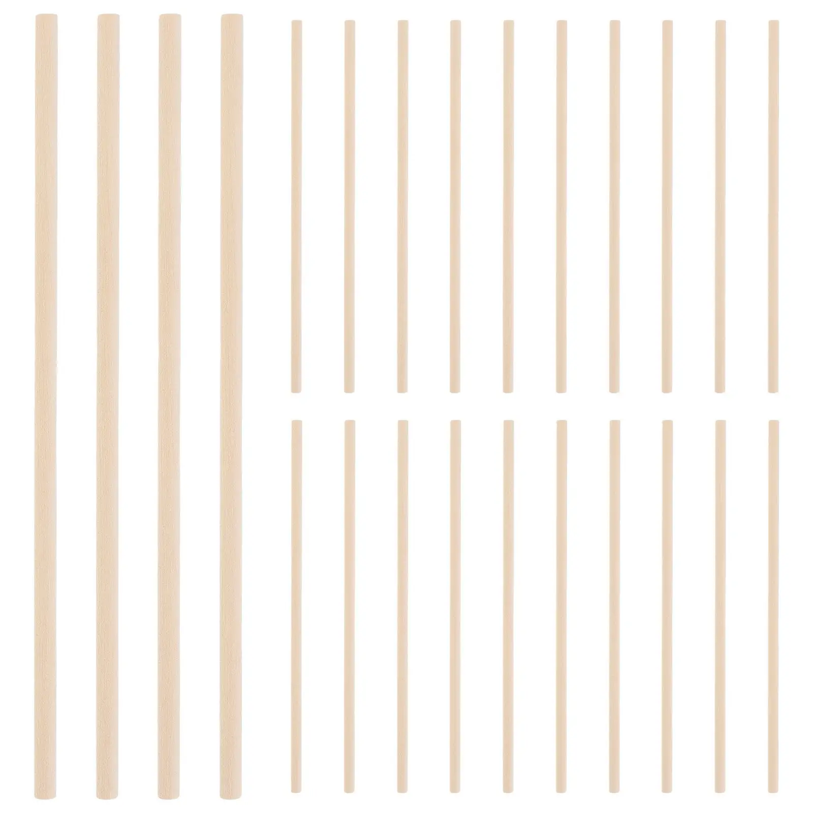 50Pcs Natural Wood Round Wooden Sticks for Crafts Precut Dowel Rods Classroom Craft Supplies Stirring Sticks Plant Labels
50Pcs Natural Wood Round Wooden Sticks for Crafts Precut Dowel Rods Classroom Craft Supplies Stirring Sticks Plant Labels