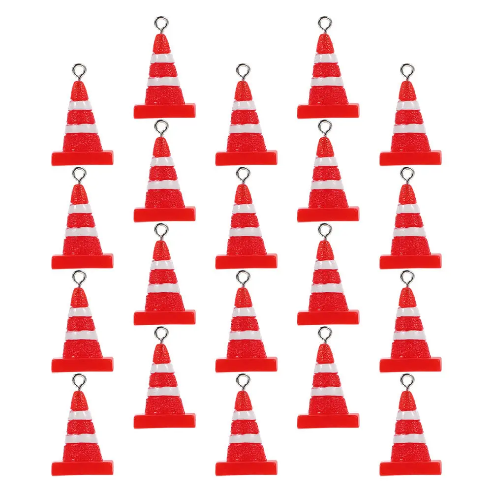 20Pcs Mini Traffic Cone Pendant Resin Roadblock Charms for DIY Earrings Necklace Keychain Craft Accessories Construction Party
20Pcs Mini Traffic Cone Pendant Resin Roadblock Charms for DIY Earrings Necklace Keychain Craft Accessories Construction Party