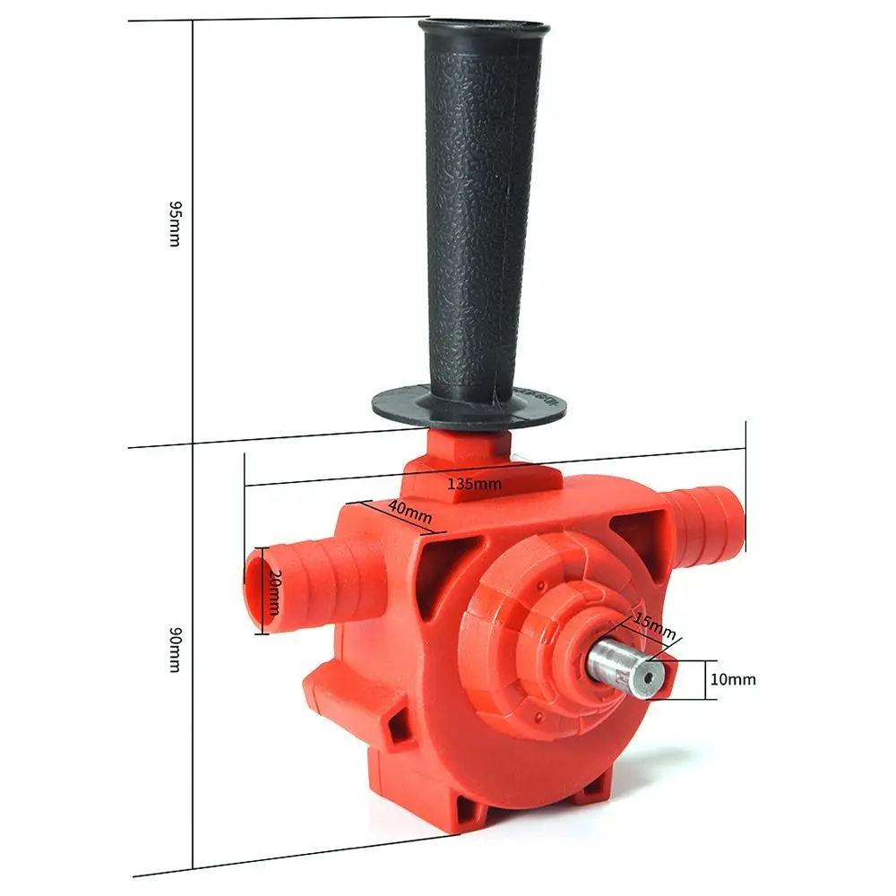 Small Electric Drill Drive Pump Round Shank Portable Liquid Transfer Pump Self-priming High Quality
Small Electric Drill Drive Pump Round Shank Portable Liquid Transfer Pump Self-priming High Quality