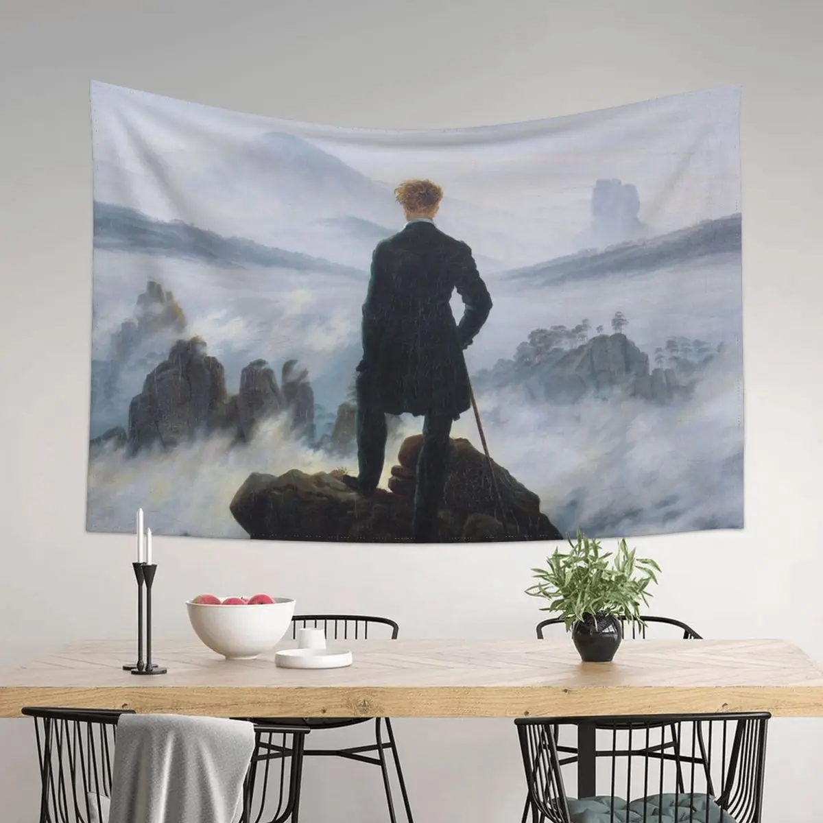 Wanderer Above the Sea of Fog - Caspar David Friedrich - 1818 Tapestry Wall Decoration On The Wall Tapestry
Wanderer Above the Sea of Fog - Caspar David Friedrich - 1818 Tapestry Wall Decoration On The Wall Tapestry