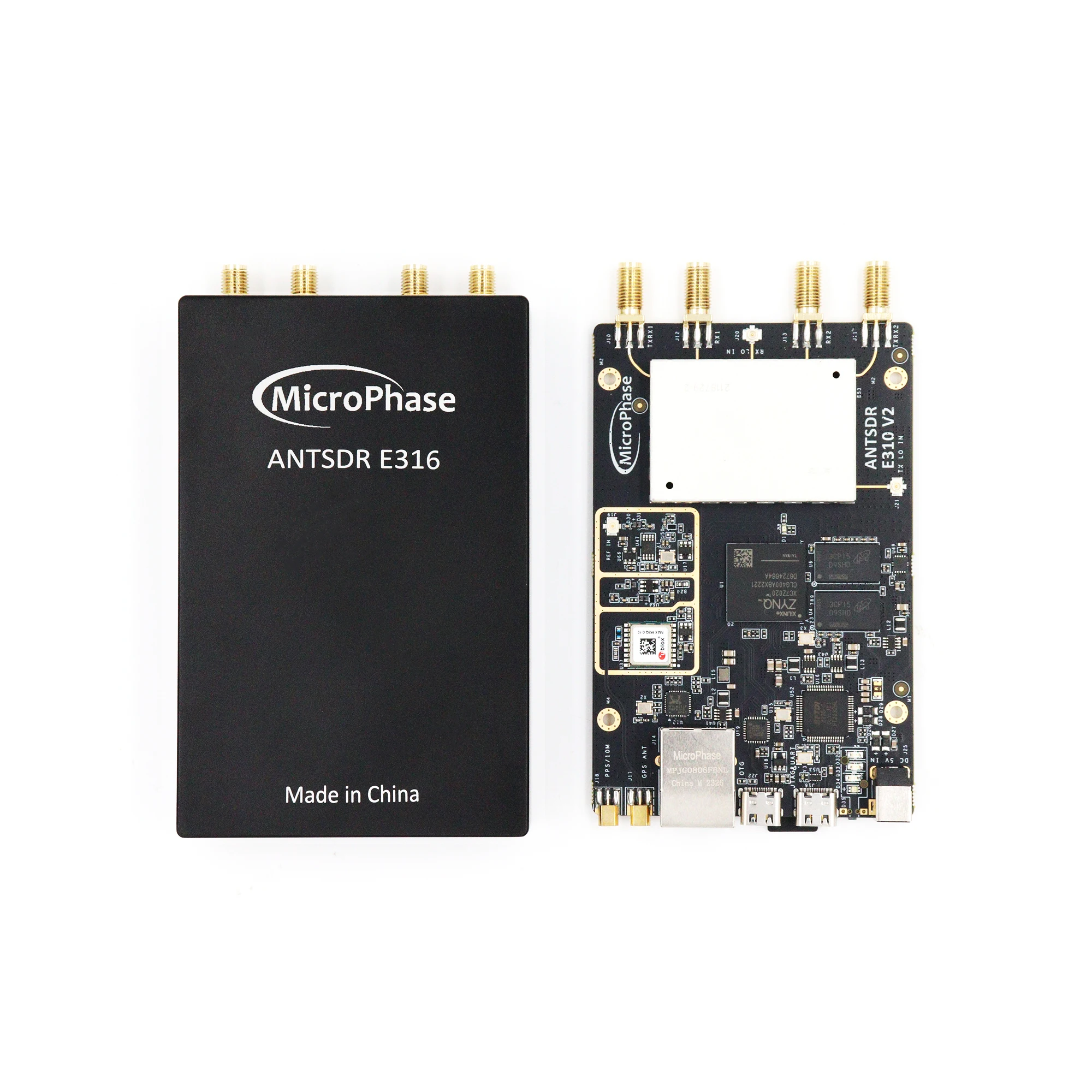 Microphase Antsdr E316 Software Defined Radio Demo Board Zynq 7000 Soc Xc7z020 Adi Ad9361 Ad9363 Mimo Sdr
Microphase Antsdr E316 Software Defined Radio Demo Board Zynq 7000 Soc Xc7z020 Adi Ad9361 Ad9363 Mimo Sdr