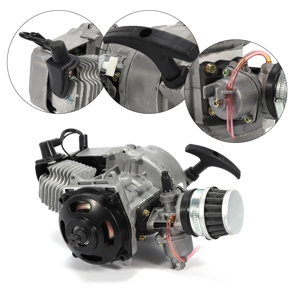 49CC 47CC 2 Stroke Pull Start Engine Motor for Pocket MINI PIT Quad Dirt Bike Scooter ATV New
49CC 47CC 2 Stroke Pull Start Engine Motor for Pocket MINI PIT Quad Dirt Bike Scooter ATV New