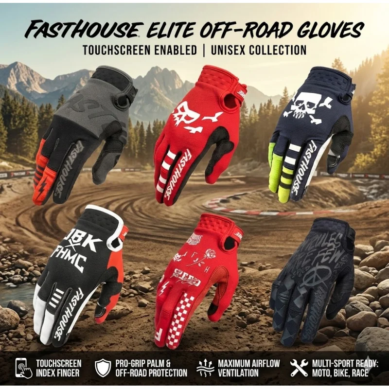 Unisex Touch Screen Full Finger Cycling Gloves Motorcycle Racing
Unisex Touch Screen Full Finger Cycling Gloves Motorcycle Racing