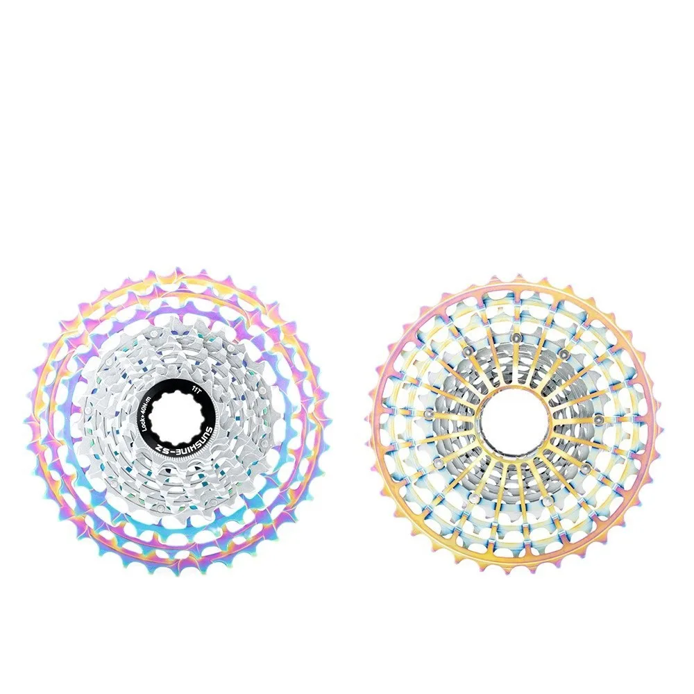 STLF SUNSHINE Ultralight Road Bike Flywheel 11/12 Speed 11-28 30/32/34/36T Colorful Cassette HG Bicycle Freewheel
STLF SUNSHINE Ultralight Road Bike Flywheel 11/12 Speed 11-28 30/32/34/36T Colorful Cassette HG Bicycle Freewheel