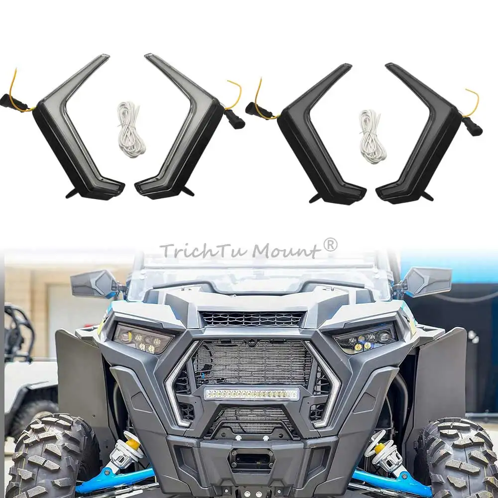 12V LED Front Fang Accent Light Turn Signal Lamps Fit for RZR Trail S 1000 Ultimate 2021-2022, 2024-2025 car accessories
12V LED Front Fang Accent Light Turn Signal Lamps Fit for RZR Trail S 1000 Ultimate 2021-2022, 2024-2025 car accessories