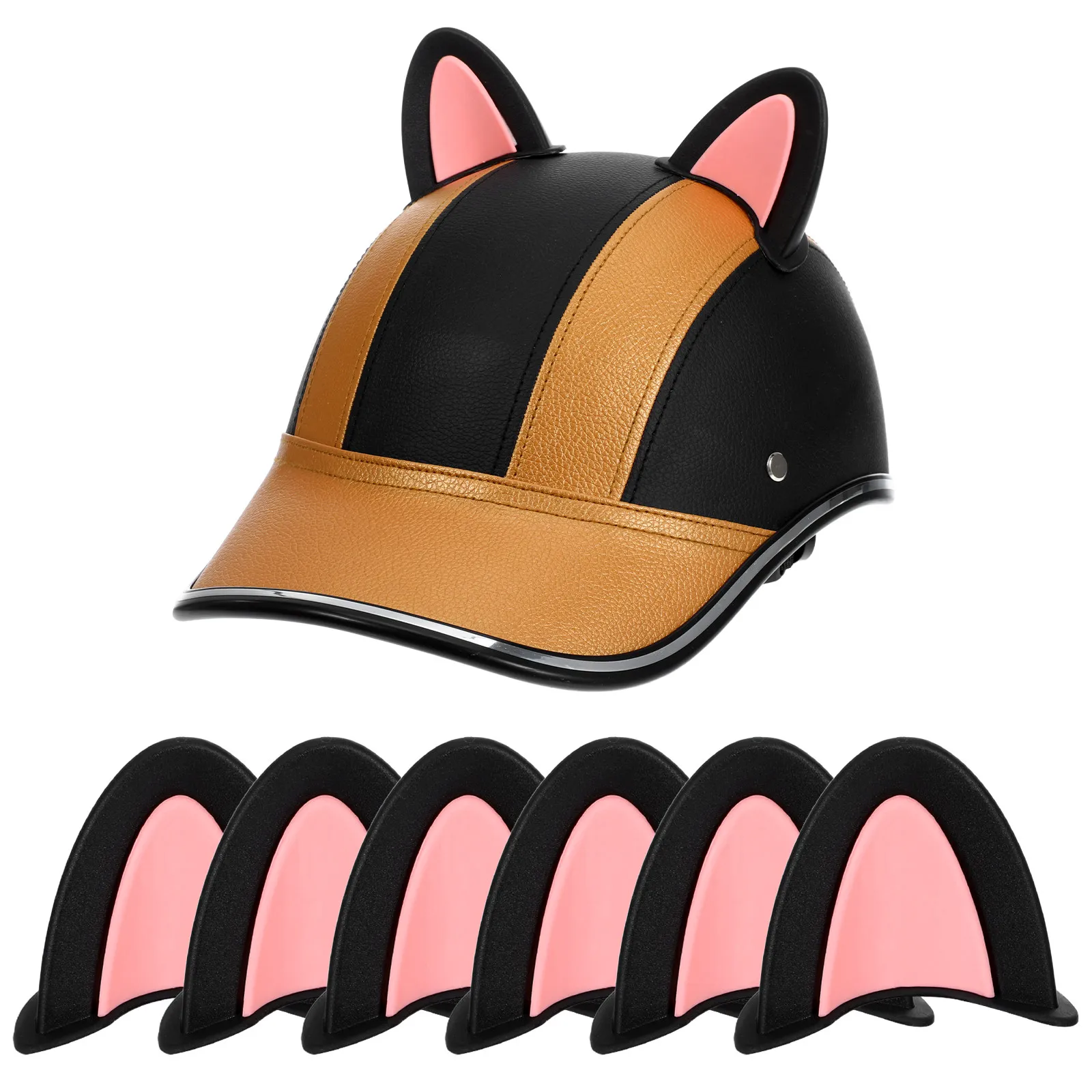 3Pairs Motorcycle Cat Ear Decoration ABS Crafted Kitten Ears for Scooter Helmets Comfortable Lightweight Eye Catching
3Pairs Motorcycle Cat Ear Decoration ABS Crafted Kitten Ears for Scooter Helmets Comfortable Lightweight Eye Catching