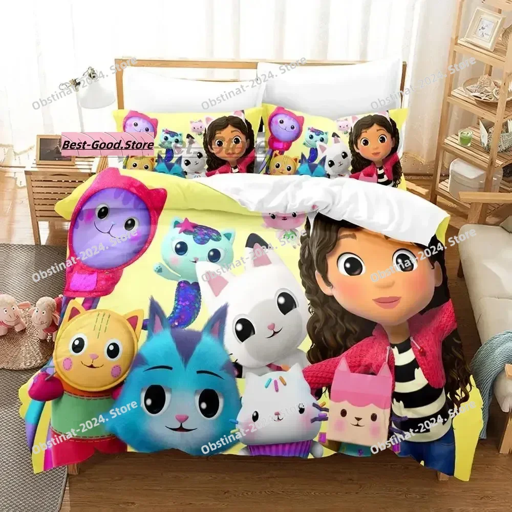 gabbys dollhouse Bedding Set Single Twin Full Queen King Size Bed Set Aldult Kid Bedroom Duvetcover Sets 3D Anime bed sheet set
gabbys dollhouse Bedding Set Single Twin Full Queen King Size Bed Set Aldult Kid Bedroom Duvetcover Sets 3D Anime bed sheet set