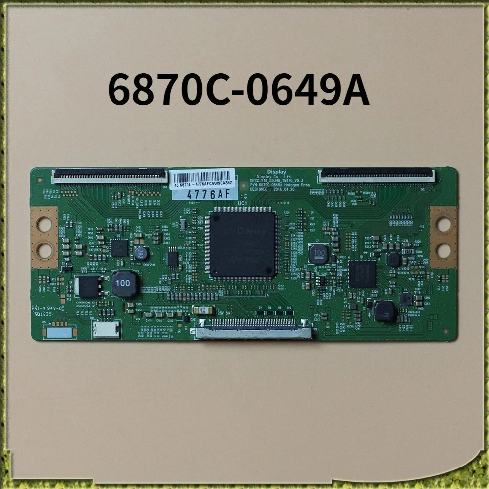 Плата T CON 6870C-0649A для телевизоров 43 дюйма, оригинальная карта T-con V16_55UHD_TM120_0.3 TCON 6870C 0649A V1655UHDTM1200.3 6870C0649A T-con Card
Плата T CON 6870C-0649A для телевизоров 43 дюйма, оригинальная карта T-con V16_55UHD_TM120_0.3 TCON 6870C 0649A V1655UHDTM1200.3 6870C0649A T-con Card