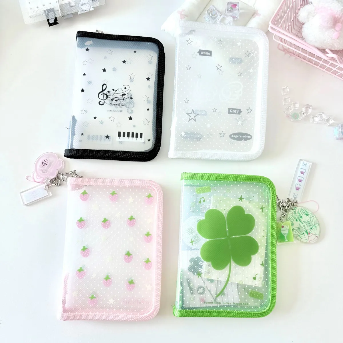 WAKAWAKA Cute Stationery Storage Folder File A6 PP Twill Zipper Pouch Document Bag Zip File Folder School Office Supplies
WAKAWAKA Cute Stationery Storage Folder File A6 PP Twill Zipper Pouch Document Bag Zip File Folder School Office Supplies