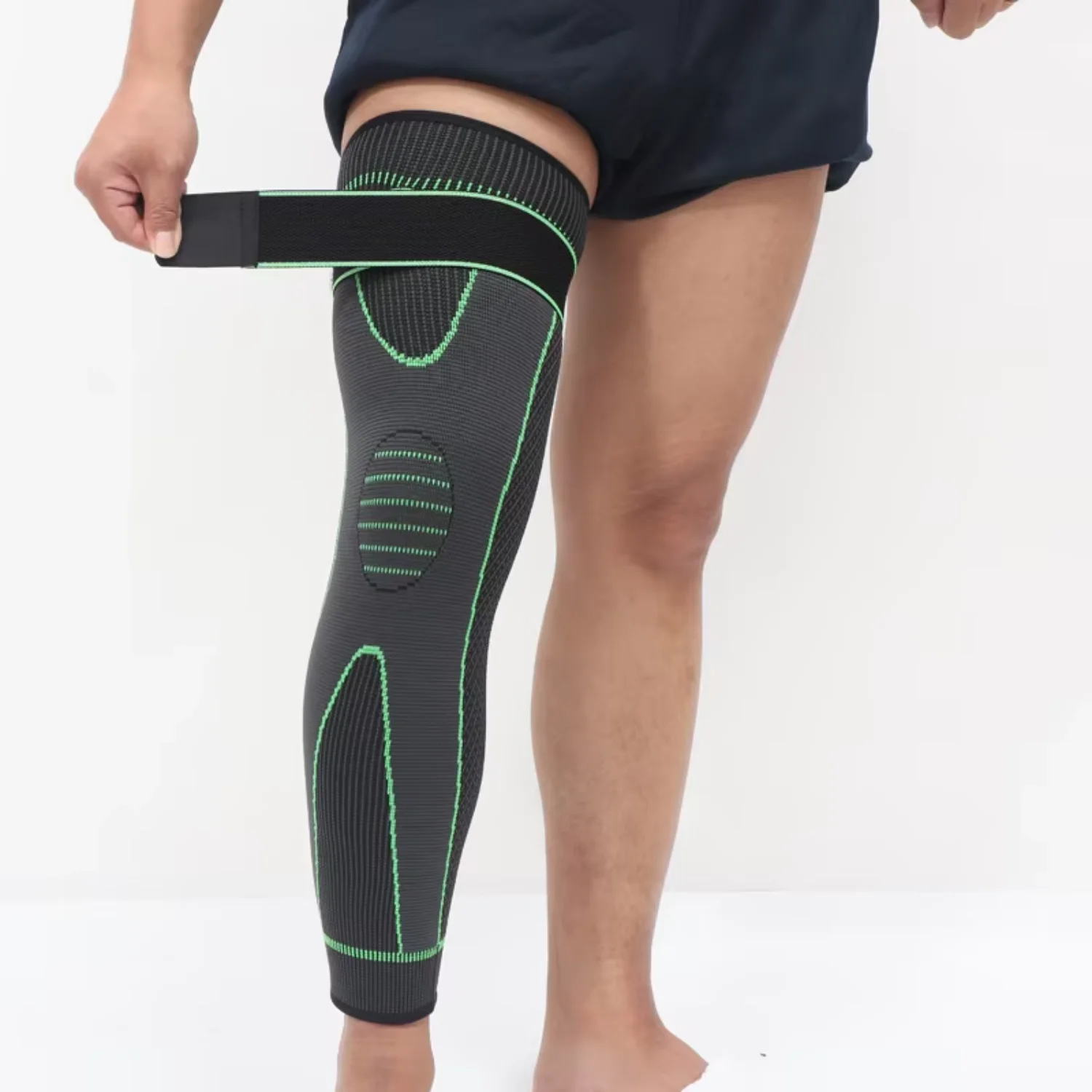 1 Pcs Compression Knee Pads Support Lengthen Stripe Sport Sleeve Arthritis Joint Pain Protector Elastic Kneepad Brace Leg sleeve
1 Pcs Compression Knee Pads Support Lengthen Stripe Sport Sleeve Arthritis Joint Pain Protector Elastic Kneepad Brace Leg sleeve