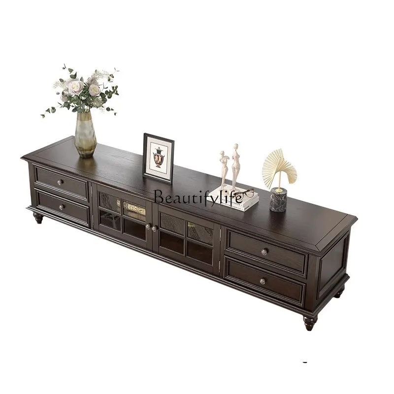 Solid wood French retro storage cabinet, antique small apartment storage cabinet in the living room
Solid wood French retro storage cabinet, antique small apartment storage cabinet in the living room