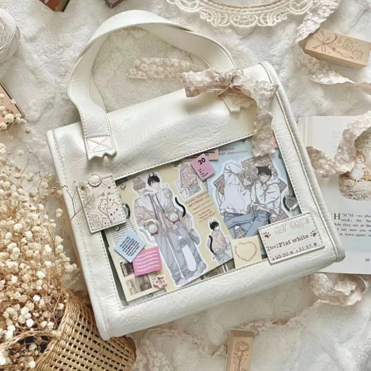 A Niche Design Girl Cute Cat Coffee Ita Bag New Y2K Handbag Simple and Versatile, One Shoulder Diagonal Cross Small Square Bag
A Niche Design Girl Cute Cat Coffee Ita Bag New Y2K Handbag Simple and Versatile, One Shoulder Diagonal Cross Small Square Bag