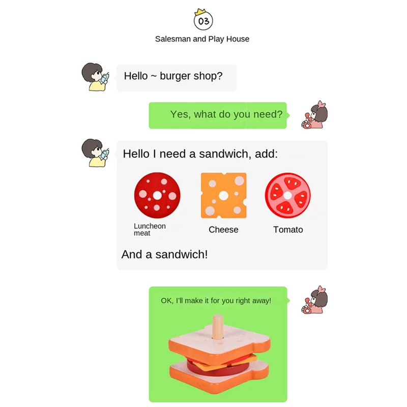 Simulation Wooden Pretend Educational Food Cut And Assemble
Simulation Wooden Pretend Educational Food Cut And Assemble