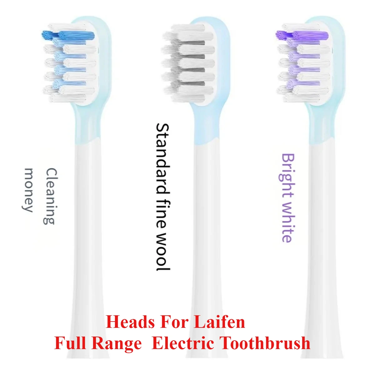 8pcs toothbrush heads For Laifen LFTB01-P ABS LFTB01-A LFTB01-S Full Range Replacement Electric Toothbrush Clean Bright White
8pcs toothbrush heads For Laifen LFTB01-P ABS LFTB01-A LFTB01-S Full Range Replacement Electric Toothbrush Clean Bright White