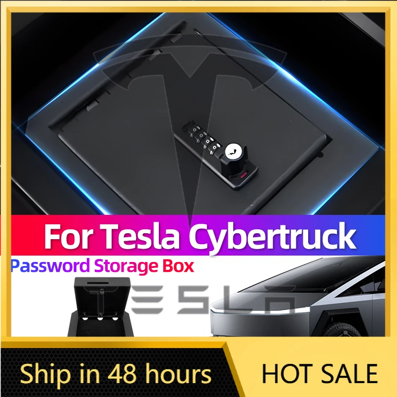 2025 Hot For Tesla Cybertruk Armrest Box Password Storage Box Cyber Pickup Interior Modification Password Box Car Sticker
2025 Hot For Tesla Cybertruk Armrest Box Password Storage Box Cyber Pickup Interior Modification Password Box Car Sticker
