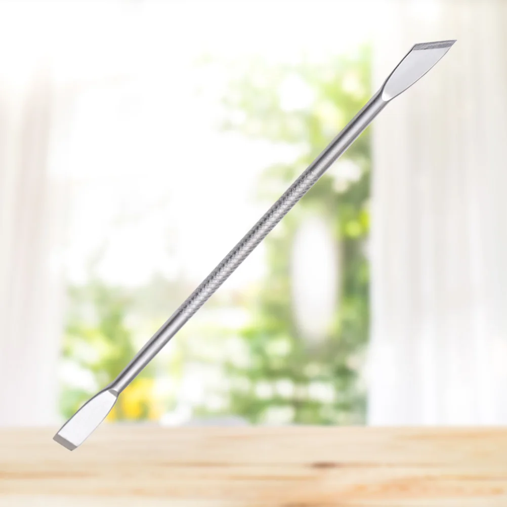 Professional Double-End Nail Cuticle Pusher Premium Material Easy Use Nail Art Tool Manicure Pedicure Cleaner Spoon Remover
Professional Double-End Nail Cuticle Pusher Premium Material Easy Use Nail Art Tool Manicure Pedicure Cleaner Spoon Remover