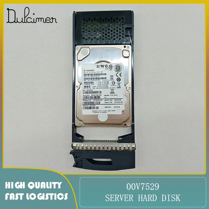 Server hard drive 00V7529 HDEBC00NAA51, 900GB, 10K SAS, original and second-hand version
Server hard drive 00V7529 HDEBC00NAA51, 900GB, 10K SAS, original and second-hand version