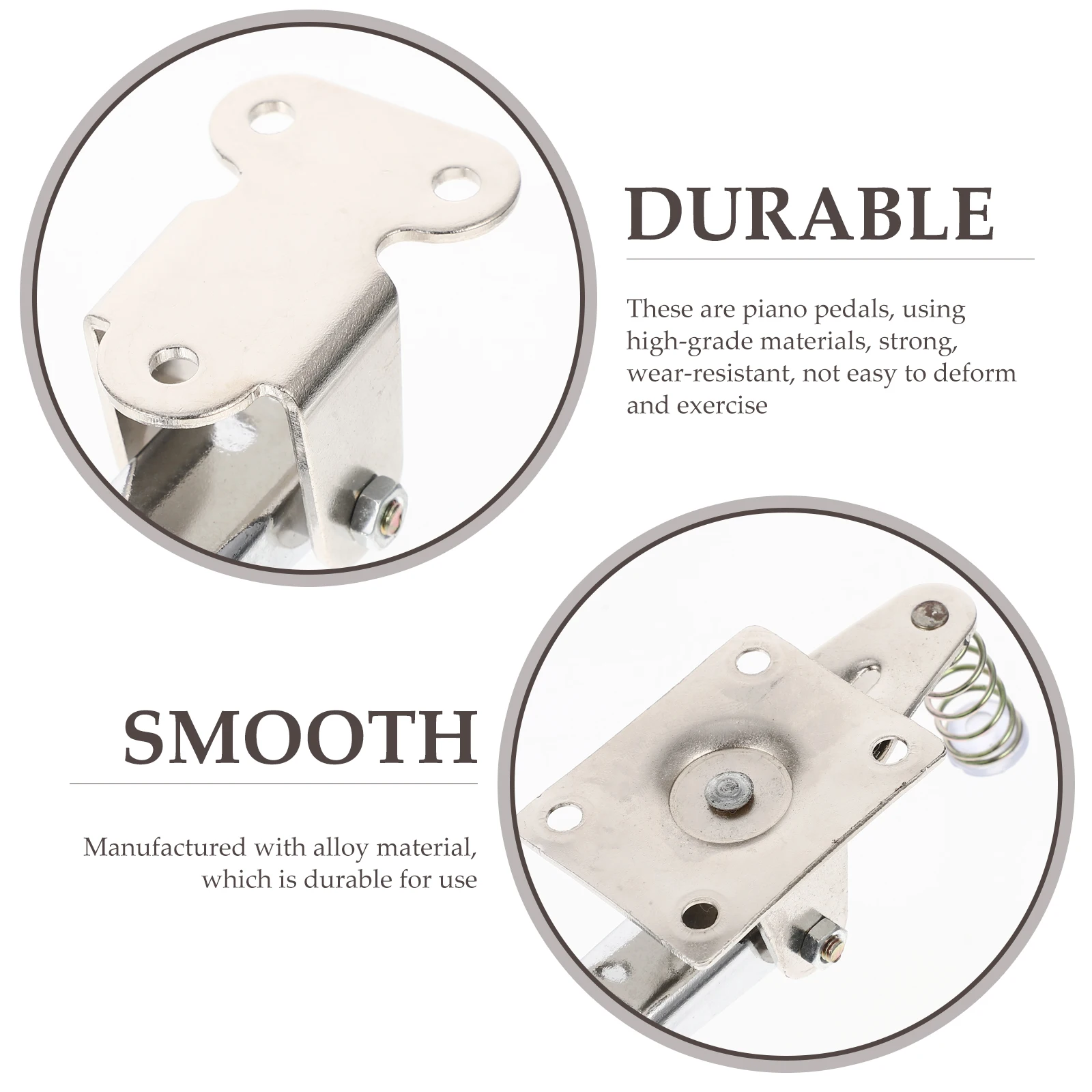 3 Pcs Durable Pedals for Piano Footsteps High Quality Sustain Connection Keyboard
3 Pcs Durable Pedals for Piano Footsteps High Quality Sustain Connection Keyboard