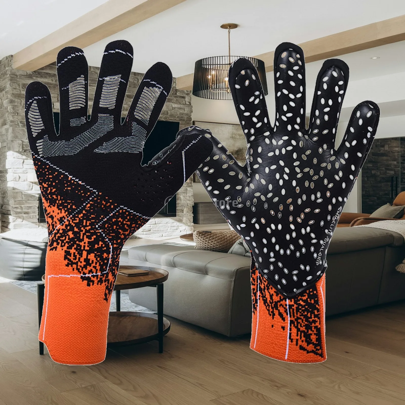 Football Goalkeeper Gloves Breathable High Performance Thickened Polyester Nonslip Hand Protection Anticollision Soccer Gloves
Football Goalkeeper Gloves Breathable High Performance Thickened Polyester Nonslip Hand Protection Anticollision Soccer Gloves