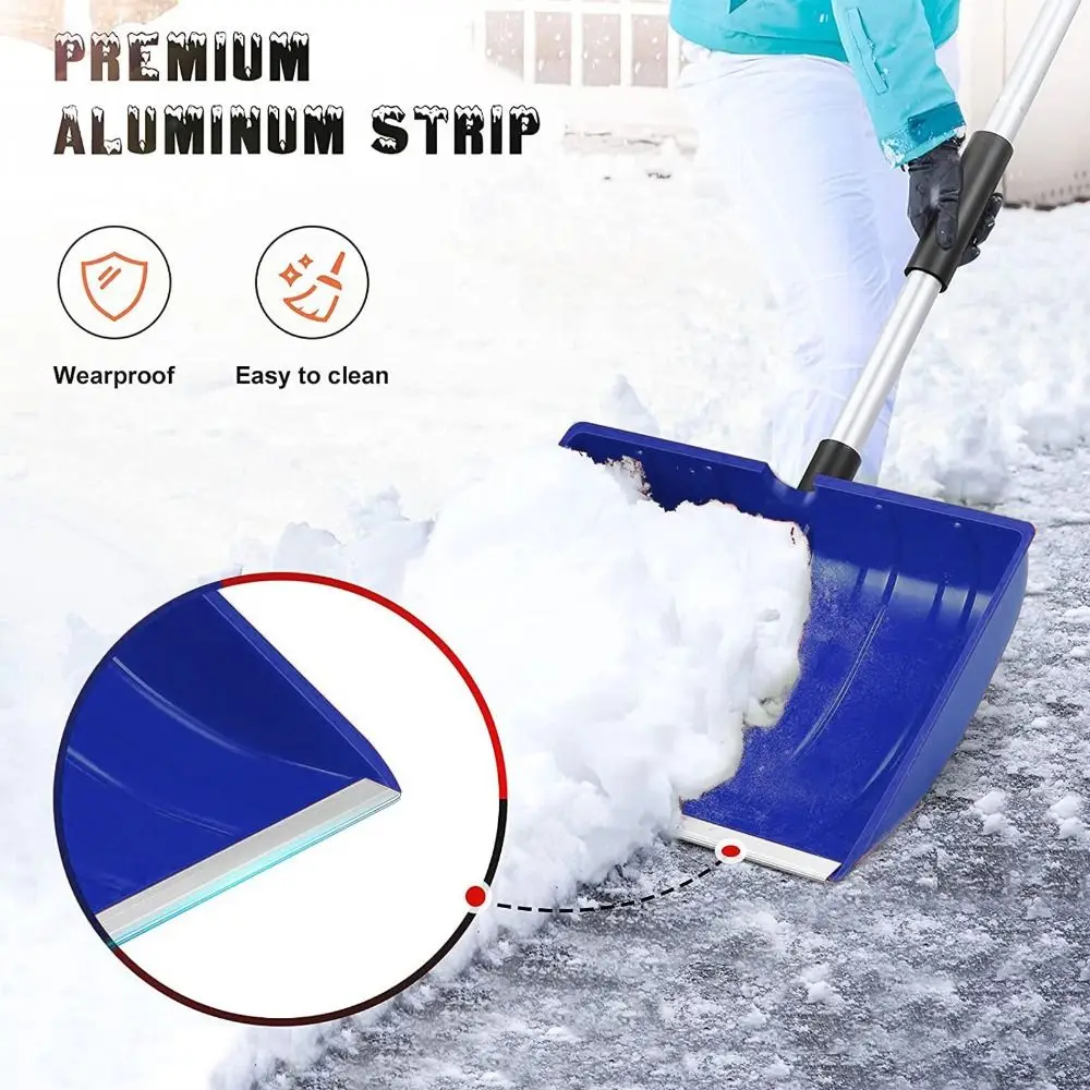 Aluminum+PP Snow Shovel Lightweight Large Capacity Portable Snow Shovel Wide Scoop Detachable Handle Emergency Snow Shovel
Aluminum+PP Snow Shovel Lightweight Large Capacity Portable Snow Shovel Wide Scoop Detachable Handle Emergency Snow Shovel