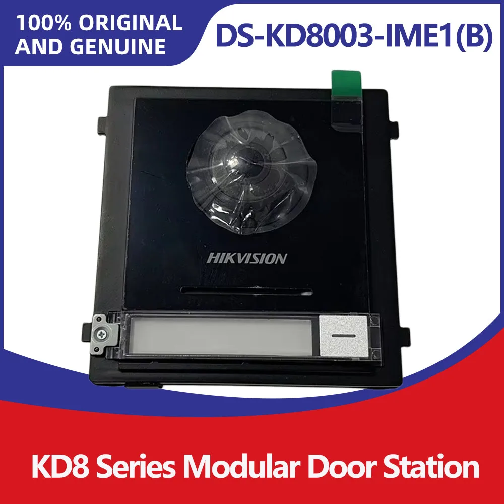 Hikvision DS-KD8003-IME1(B) DS-KD-KP DS-KD-M IP Video Intercom Door Station 2MP PoE IP65 Card & PIN Unlock Outdoor Door Phone
Hikvision DS-KD8003-IME1(B) DS-KD-KP DS-KD-M IP Video Intercom Door Station 2MP PoE IP65 Card & PIN Unlock Outdoor Door Phone