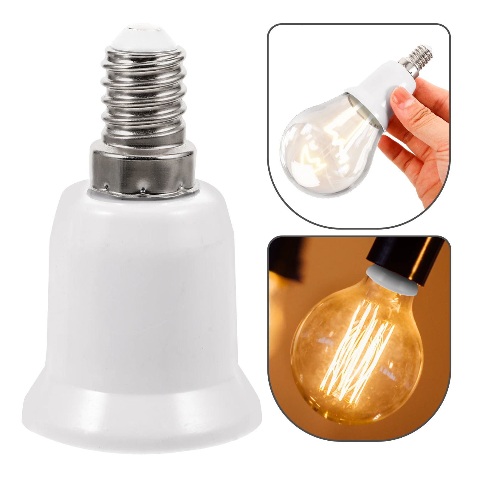 Lamp Adapter Socket Converter E14 to E27 Pendant Light Accessories Bayonet Plastic Bulb Holders Lamp Base Adapters
Lamp Adapter Socket Converter E14 to E27 Pendant Light Accessories Bayonet Plastic Bulb Holders Lamp Base Adapters