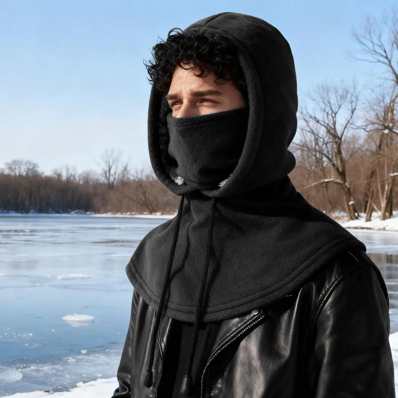 Windproof Ski Face Covers Warm Windproof Hat With Drawstring Cold Weather Skiing Hooded Scarf For Women Runners Cyclists Camping
Windproof Ski Face Covers Warm Windproof Hat With Drawstring Cold Weather Skiing Hooded Scarf For Women Runners Cyclists Camping