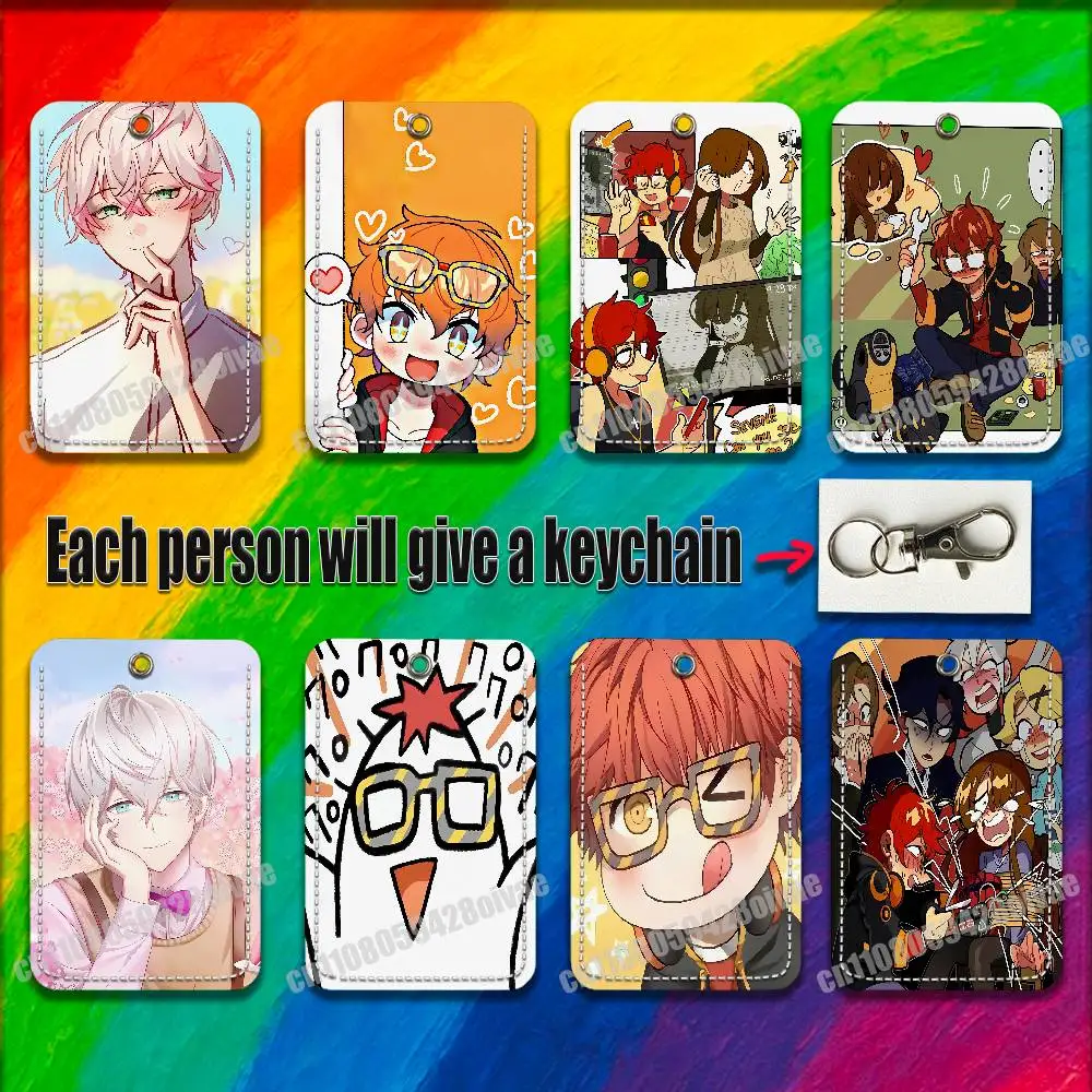 Anime Mystic Messenger Game 707 For ID Clips Credit Bank Subway Card Holder Cover Sleeve Ornament Leather Keychain
Anime Mystic Messenger Game 707 For ID Clips Credit Bank Subway Card Holder Cover Sleeve Ornament Leather Keychain