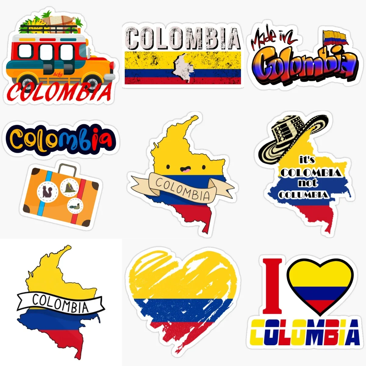 CO Colombia Flag Map Creative Waterproof Sticker for Decorate Car Bicycle Window Wall Fridge Helmet Decal Accessorie
CO Colombia Flag Map Creative Waterproof Sticker for Decorate Car Bicycle Window Wall Fridge Helmet Decal Accessorie