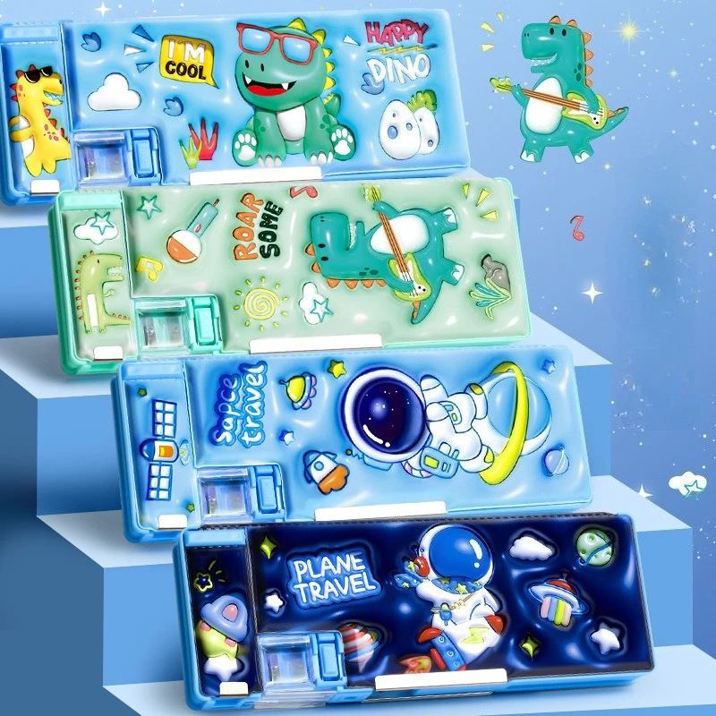 Sanrio канцелярская коробка Kuromi My Melody динозавр мультфильм милая коробка для хранения ручек студенческие принадлежности пенал для мальчиков и девочек сумка-карандаш
Sanrio канцелярская коробка Kuromi My Melody динозавр мультфильм милая коробка для хранения ручек студенческие принадлежности пенал для мальчиков и девочек сумка-карандаш