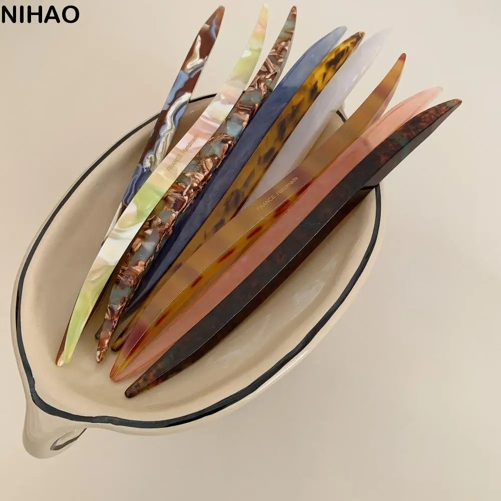 Chinese Style Acetic Acid Hair Stick Multicolor 18CM Willow Leaves Shape Hairpin Elegant French Style Hair Fork Wedding
Chinese Style Acetic Acid Hair Stick Multicolor 18CM Willow Leaves Shape Hairpin Elegant French Style Hair Fork Wedding